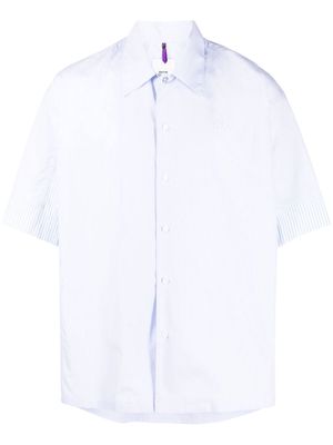 OAMC short-sleeved plain shirt - Blue