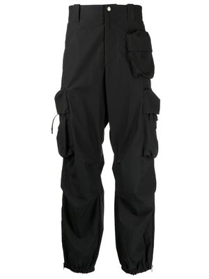 OAMC straight-leg cargo trousers - Black