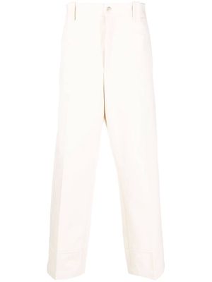 OAMC straight-leg cotton trousers - Neutrals