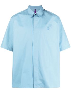 OAMC Studio short-sleeve cotton shirt - Blue