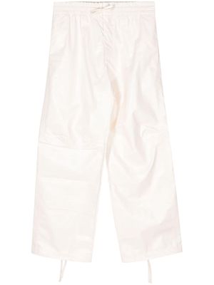 OAMC Turner drawstring trousers - White