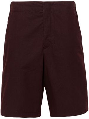 OAMC Vapor cotton bermuda shorts - Red