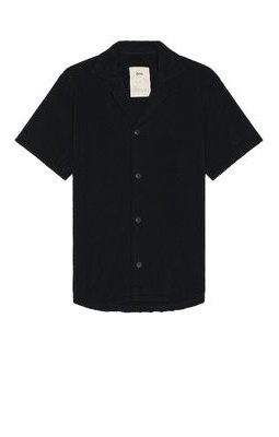 OAS Cuba Terry Shirt in Black