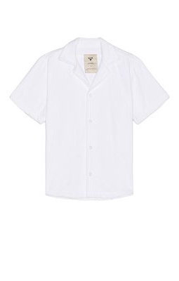 OAS Cuba Terry Shirt in White