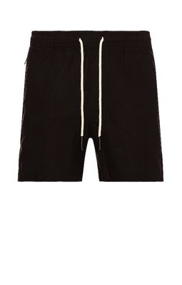 OAS Linen Shorts in Black