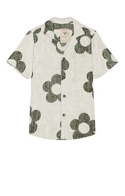 OAS Meadow Cuba Terry Shirt in Cream