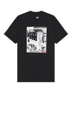 Obey South Korea Photo Tee in Black