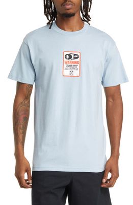 Obey Surveillance Graphic T-Shirt in Good Grey