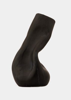 Object 7 Solitude Black Vase