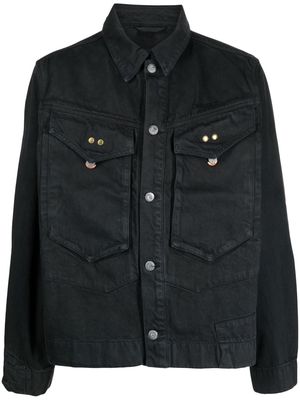 OBJECTS IV LIFE button-up cotton jacket - Grey