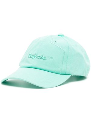 OBJECTS IV LIFE embroidered-logo baseball cap - Green