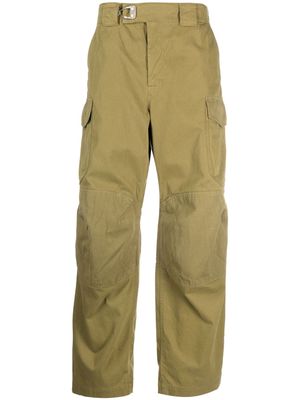 OBJECTS IV LIFE organic cotton cargo trousers - Green