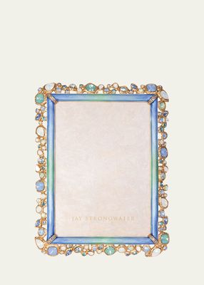 Oceana Bejeweled Picture Frame, 5" x 7"