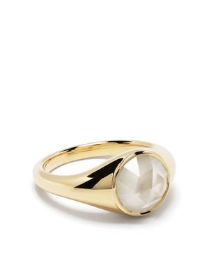 Octavia Elizabeth 18kt yellow gold diamond engagement ring