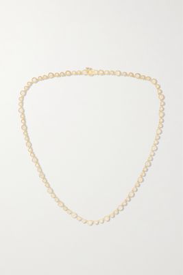 Octavia Elizabeth - Micro Nesting Gem 18-karat Recycled Gold Diamond Necklace - one size