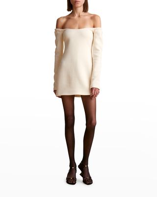 Octavia Off-The-Shoulder Mini Dress