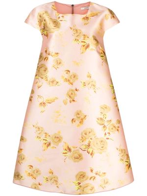 Odeeh floral shift minidress - Pink