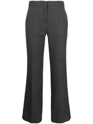 Odeeh tailored straight-leg wool trousers - Grey