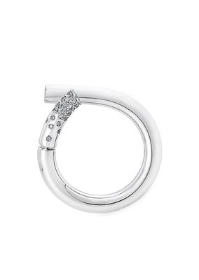 Oera 18K White Gold & Diamond Ring