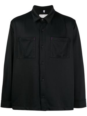 Off Duty Coi logo-embroidered shirt - Black