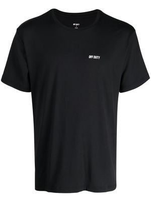 Off Duty Rigg Active logo-print T-Shirt - Black