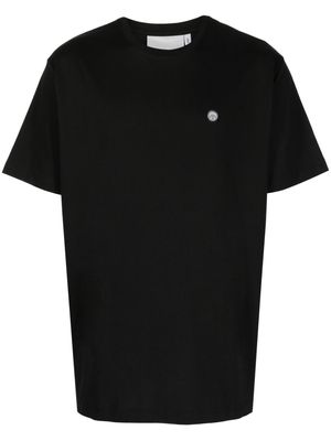 Off Duty Smiley patch-detail T-Shirt - Black