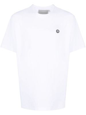 Off Duty Smiley patch-detail T-Shirt - White