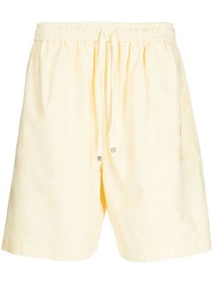 Off Duty Uji stretch-design shorts - Yellow
