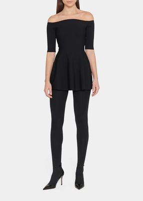 Off-The-Shoulder Mini Dress