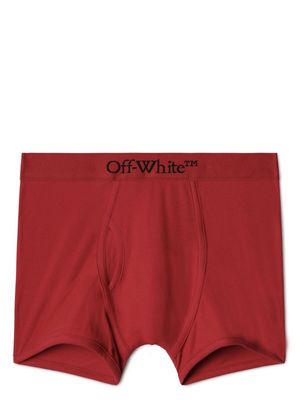 Off-White 2024 Lunar New Year logo-waist boxers - Red