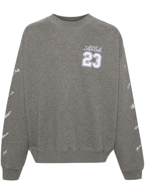 Off-White 23 Skate cotton sweatshirt - Grey