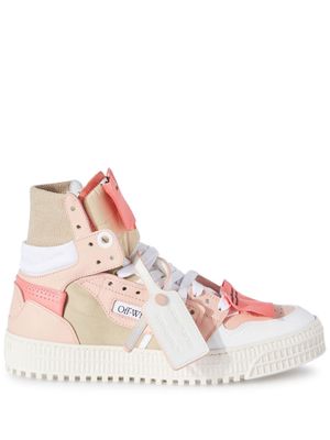 Off-White 3.0 Off Court hi-top leather sneakers - Pink