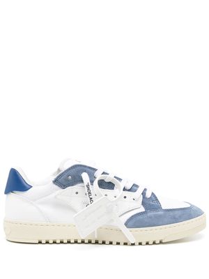 Off-White 5.0 panelled canvas sneakers - Blue