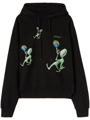 Off-White Alien Arrow Skate hoodie - Black