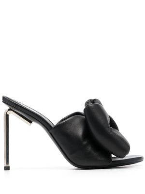 Off-White Allen bow-embellished sandals - Black