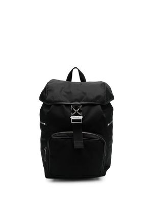 Off-White Arrow flap backpack - BLACK NO COLOR