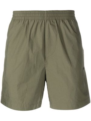 Off-White Arrow Outline track shorts - Green