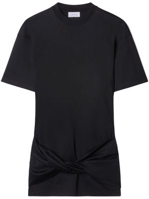Off-White Arrow Twisted T-Shirt dress - Black