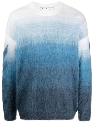 Off-White Arrows knitted jumper - Blue