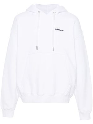 Off-White Arrows-motif organic-cotton hoodie