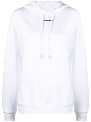 Off-White Arrows tie-dye cotton hoodie - WHITE MULTICOLOR