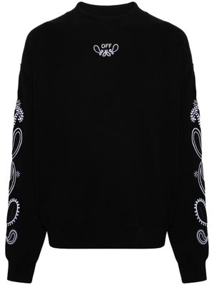 Off-White Bandana Arrow sweatshirt - Black