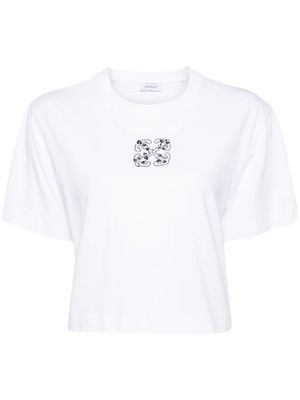 Off-White Bling Leaves Arrows-print T-shirt