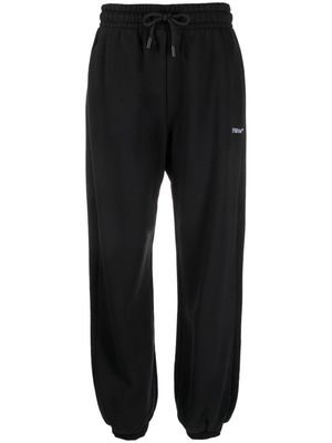 Off-White Bookish logo-embroidered track pants - Black