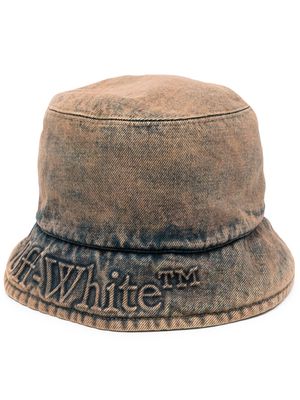 Off-White Bookish Ow bucket hat - Orange