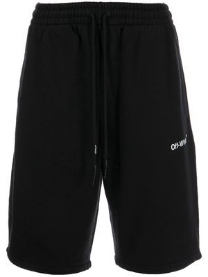 Off-White Caravaggio Arrows-motif track shorts - Black