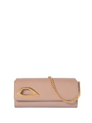 Off-White Clam wallet-on-chain - Pink