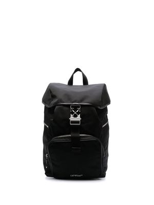 Off-White Core Arrows-buckle backpack - Black