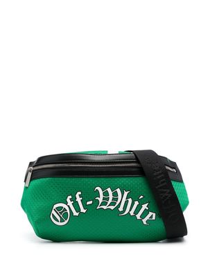 Off-White Core mesh belt bag - Green