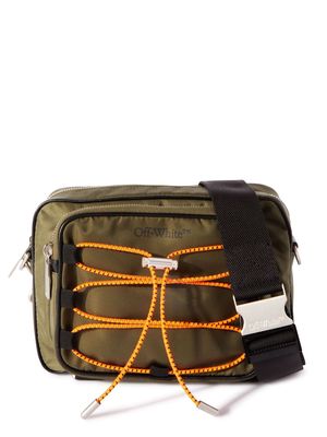 Off-White Courrier camera bag - Green